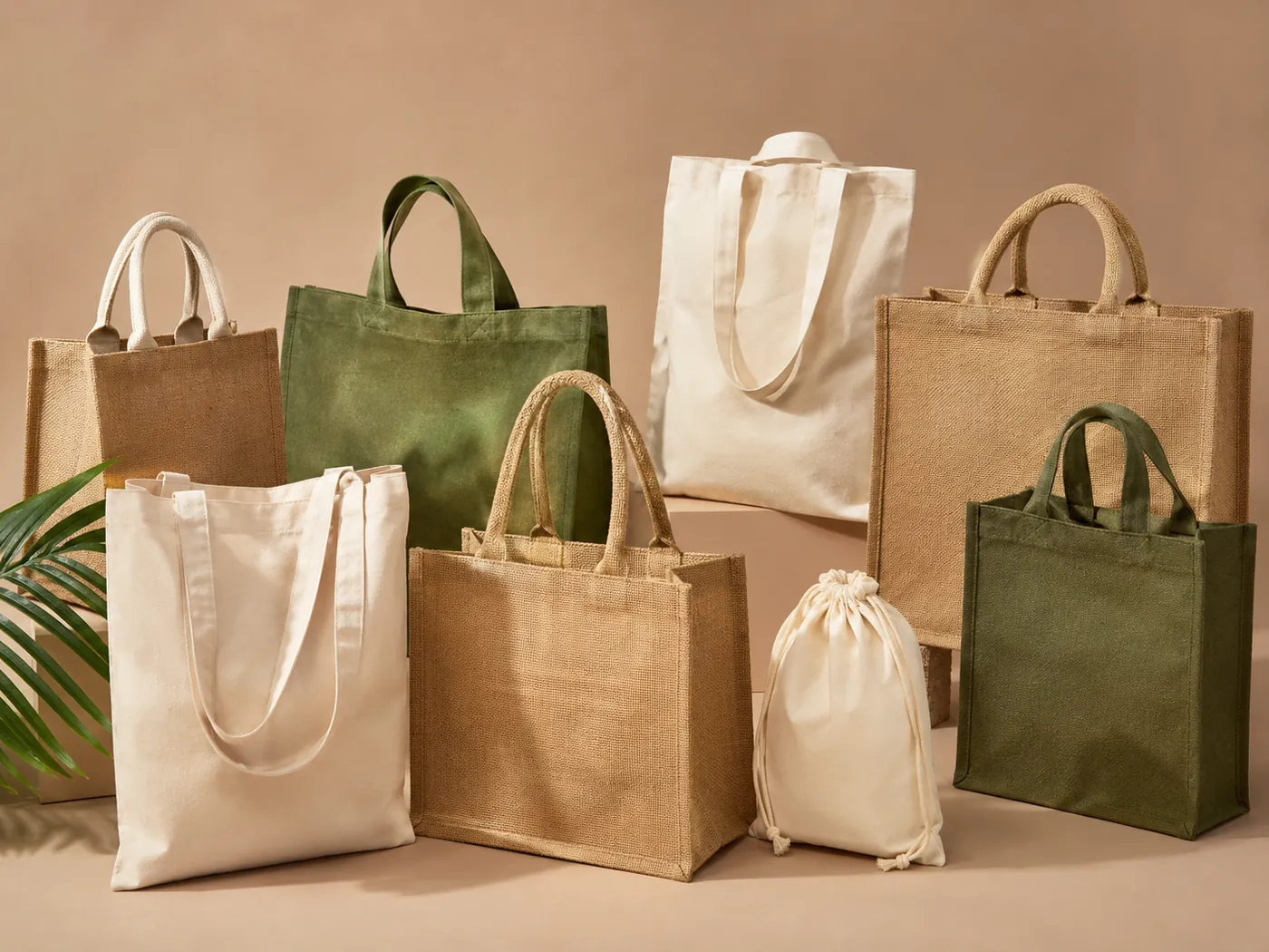 Jute and Cotton Bags